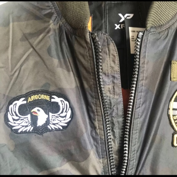 XRay Marine Corps Airborne Division Bomber jacket - Picture 3 of 3